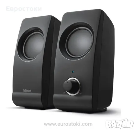 Тонколони Trust Remo 2.0, 16 W (8 W RMS), USB захранване, жак 3,5 mm, снимка 1