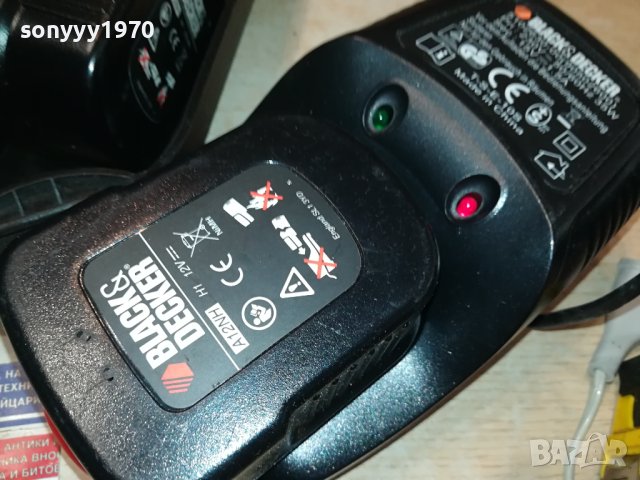 BLACK+DECKER КУФАР ЗАРЯДНО И 2 БАТЕРИИ 0108231327, снимка 12 - Бормашини - 41722716