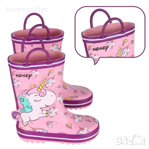 Гумени ботуши за дъжд № 10, СТЕЛКА - 18,5СМ, снимка 4 - Бебешки боти и ботуши - 47969864