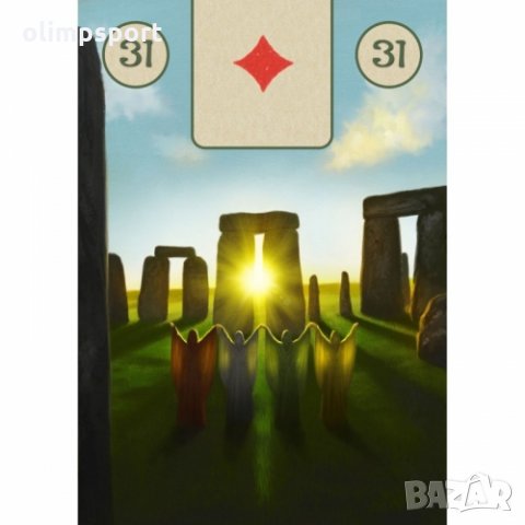 карти оракул LOSCARABEO PAGAN LENORMAND ORACLE нови   , снимка 10 - Карти за игра - 35873682