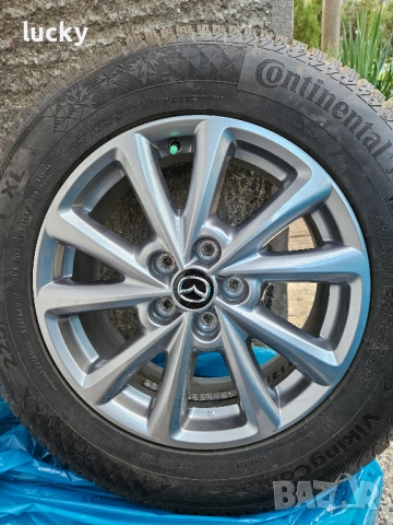 Гуми Continental Viking Contact 7 и джанти 17  5х114.3 Mazda
