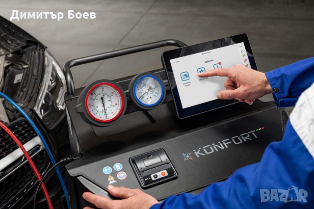 Станция за автоклиматици.Модел:TEXA KONFORT 720 TOUCH, снимка 3 - Други машини и части - 11406976