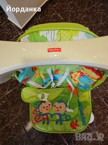 Eлектрическа люлка Fisher price , снимка 12 - Детски люлки - 48859578