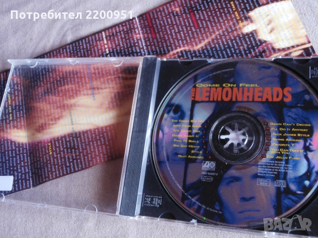 THE LEMONHEADS, снимка 3 - CD дискове - 36046924