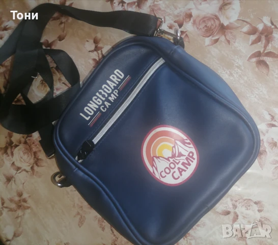 LongBoard Нова Кожена Мъжка Чанта , снимка 3 - Чанти - 50891637