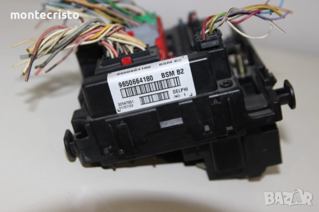 BSM модул Peugeot 307 (2001-2007г.) 9650664180 BSM B2, снимка 3 - Части - 52546277