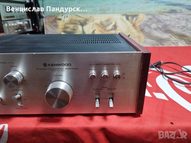 Kenwood KA-3500 Stereo Amplifier, снимка 3 - Ресийвъри, усилватели, смесителни пултове - 53712968