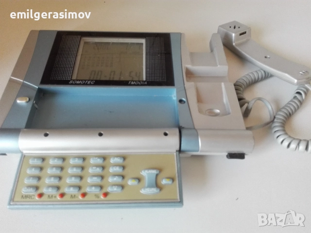 Телефон с часовник и стари телефони., снимка 16 - Други - 40461429