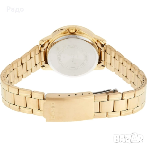 Часовник CASIO LTP-V004-9BUDF НОВ Дамски аналогов златист кварцов JAPAN с дата водоустойчив позлатен, снимка 15 - Дамски - 52795325