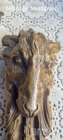 Бронзова скулптура. Бронзова фигура , снимка 3 - Антикварни и старинни предмети - 51666521