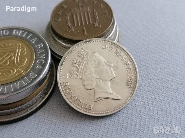Монета - Великобритания - 5 пенса | 1990г., снимка 2 - Нумизматика и бонистика - 40528558