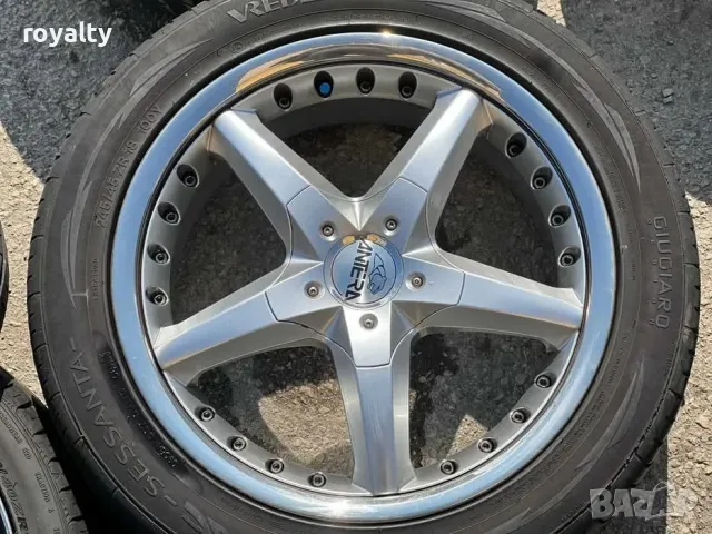 5x108 18 Джанти Peugeot Ford Mondeo Kuga Volvo XC90 XC60 5х108 ЕТ 45 J 8 Централен отвор 74.1, снимка 5 - Аксесоари и консумативи - 49625224