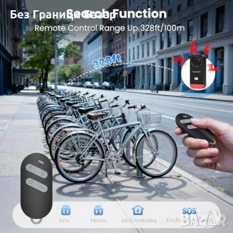 Нова Аларма за електрически велосипед мотор 120dB с дистанционно, снимка 3 - Части за велосипеди - 53745824