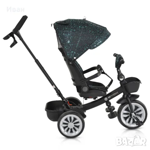 ТОП ЦЕНА!НОВО!Детска триколка Byox Space с регулируема облегалка,EVA гуми, снимка 14 - Детски велосипеди, триколки и коли - 49179371