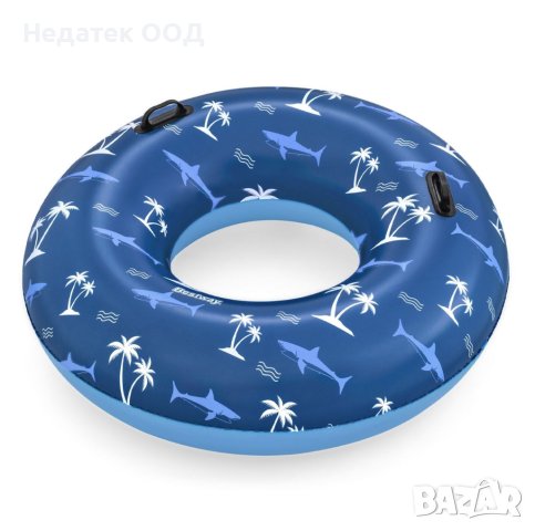 Надуваем пояс  Bestway, Морски мотиви, 119 см, Син, снимка 2 - Водни спортове - 40759473