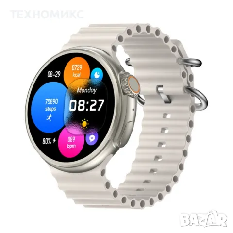 Смарт Часовник Ultra 9 2024 - Безжично Зареждане, Bluetooth Повиквания и Спортни Функции, снимка 12 - Смарт гривни - 48071641