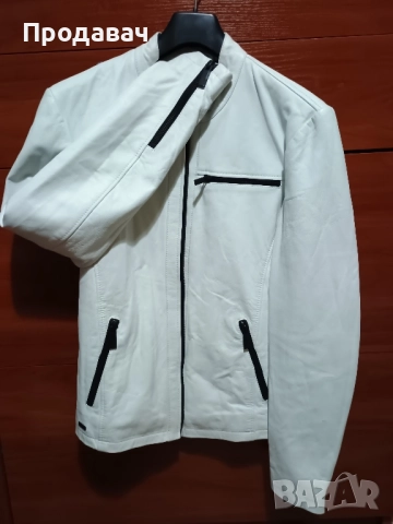 Кожено яке - немско "М", снимка 4 - Якета - 52015467