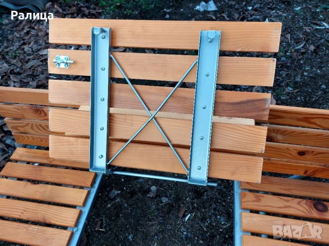 Комбинирана градинска пейка с маса , снимка 9 - Градински мебели, декорация  - 39247654