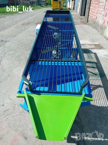 Машина за чистене/обезлистяване (почиства от бради и листа) и сортиране на лук, снимка 4 - Други машини и части - 52929921