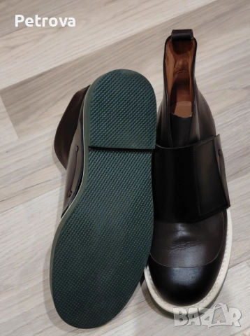 Дамски боти Marni Velcro Ankle Boots, снимка 3 - Дамски боти - 52960923