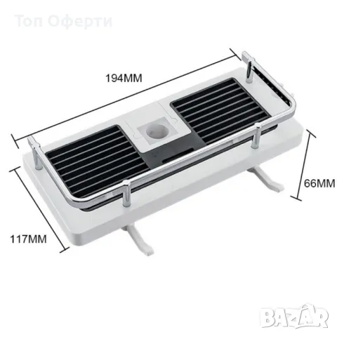 Многофункционален регулируем рафт за поставяне към душ батерия в баня, снимка 2 - Други стоки за дома - 48936274