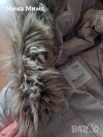 Яке зимно zara, снимка 5 - Детски якета и елеци - 51837095