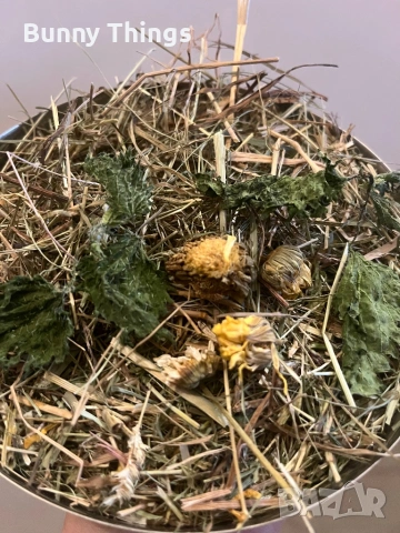 Сено/ Люцерна/ Микс храна за малки и големи зайчета, снимка 8 - Декоративни зайчета - 53350075