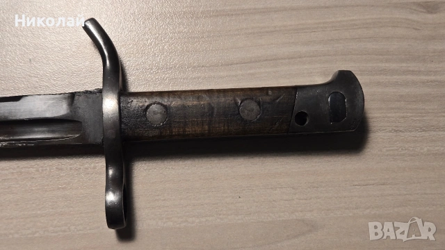 Щик, нож за финландски мосин-наган м1928, снимка 6 - Антикварни и старинни предмети - 53624518