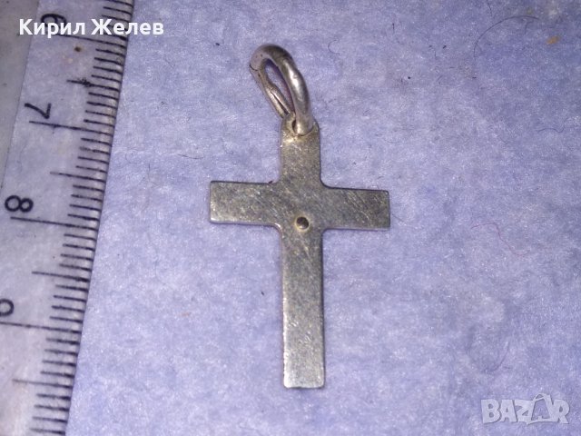 КРАСИВО КАТОЛИЧЕСКО СРЕБЪРНО РАЗПЯТИЕ КРЪСТ БИЖУТЕРСКА ИЗРАБОТКА 38431, снимка 9 - Колиета, медальони, синджири - 41337140