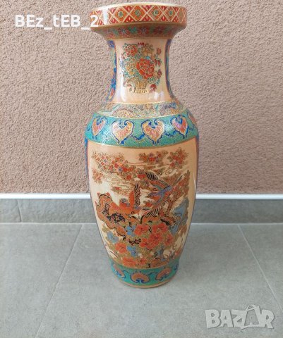 40см.Красива изящна китайска ваза