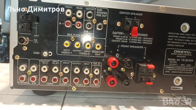 ONKYO     TX-SV454, снимка 9 - Ресийвъри, усилватели, смесителни пултове - 55898705