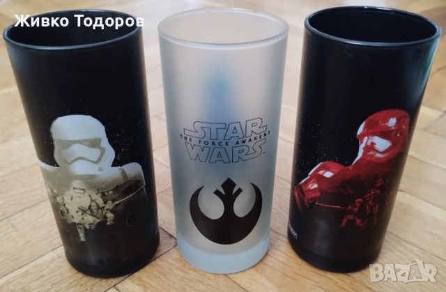 Чаши стъкло (сърца) - 2 комплекта по 6 бр., снимка 10 - Чаши - 48804178