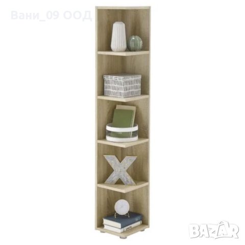 Висока ъглова етажерка на 5 етажа-3 цвята, снимка 6 - Етажерки - 40918904