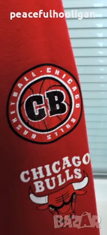 NBA Chicago Bulls Baseball Jacket By Primark - страхотно пролетно мъжко яке  размер L, снимка 11 - Якета - 49035772
