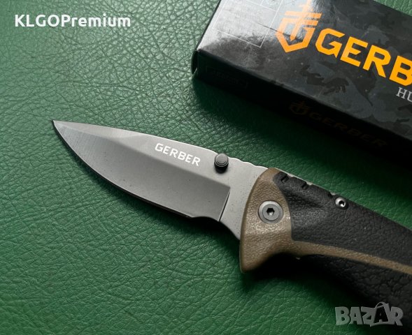 Уникален оригинален нож GERBER ловен колекционерски ножове, снимка 2 - Ножове - 34310151