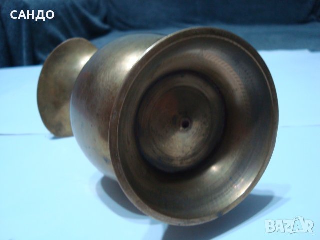 Вентидж изящни бронзови кани и ваза - Франция и Белгия, снимка 12 - Вази - 39021160