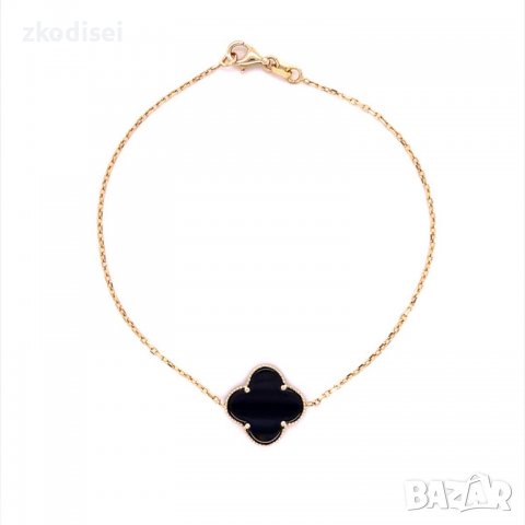 Златна дамска гривна Van Cleef 3,07гр. 20см. 14кр. проба:585 модел:11739-4