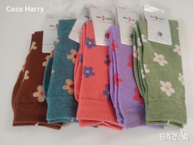 Уникално меки чорапи вълна/ангорска вълна, снимка 2 - Дамски чорапи - 51686025