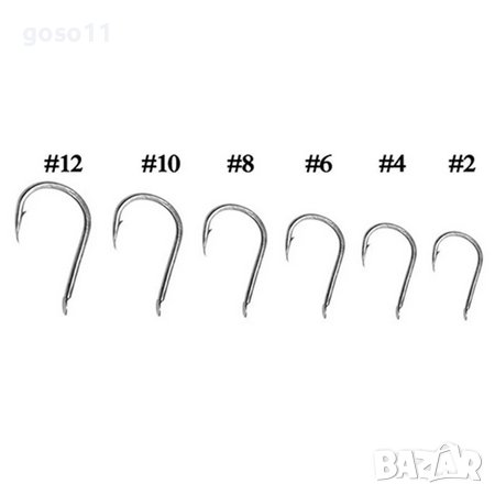 единични куки - примамки, снимка 7 - Стръв и захранки - 40356748