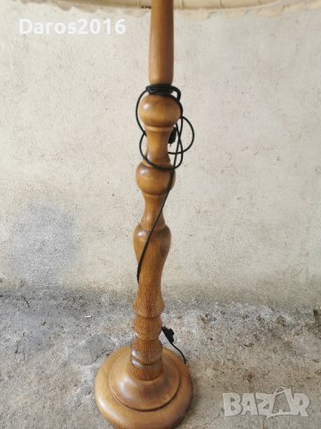 Страхотен дървен лампион, снимка 4 - Лампиони - 41912716