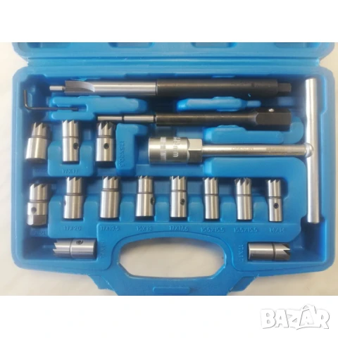 Комплект за почистване леглата на дюзите - 17 части