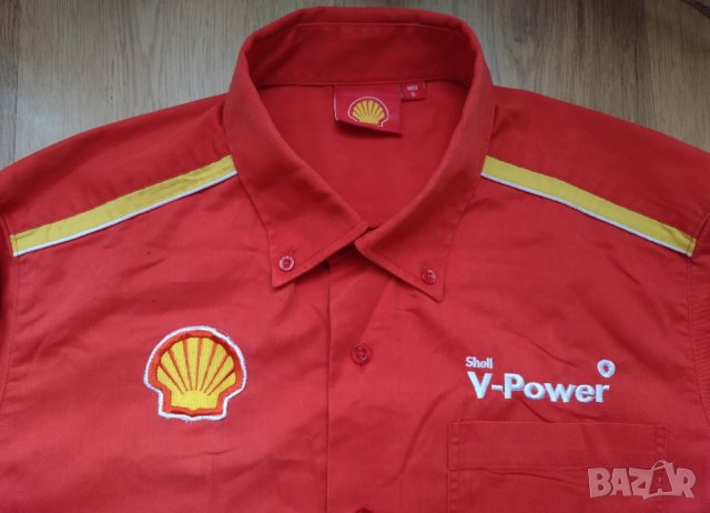 Ferrari Shell V Power - мъжка риза, снимка 11 - Ризи - 39313841