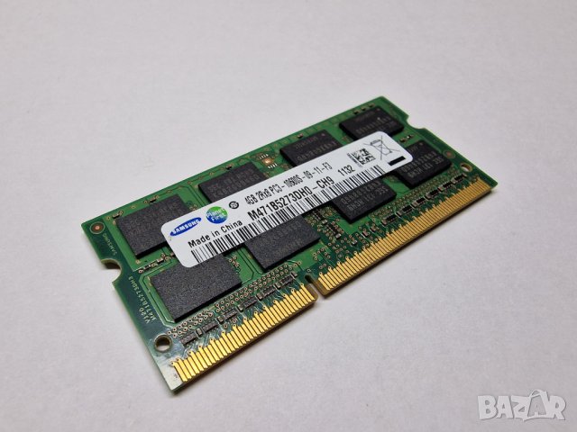 4GB DDR3 16 чипа 1333Mhz Samsung Ram Рам Памет за лаптоп, снимка 1 - RAM памет - 40346525