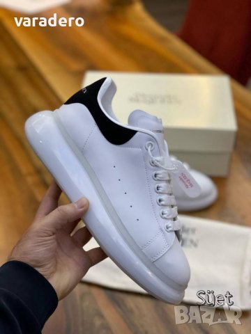 Мъжки маратонки с кутия и плик висок клас Alexander Mcqueen , снимка 7 - Маратонки - 39922182