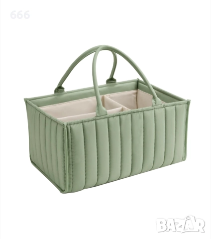 Органайзер за пелени, зелен, 38.1x25.4x17.7см