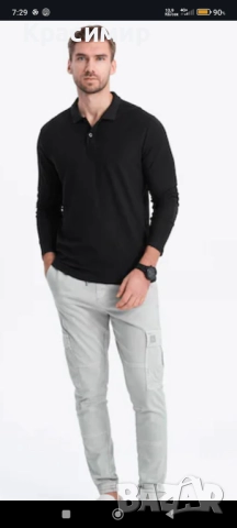 Блуза Ombre - сив и черен цвят (нови, с етикет), снимка 4 - Блузи - 52310174