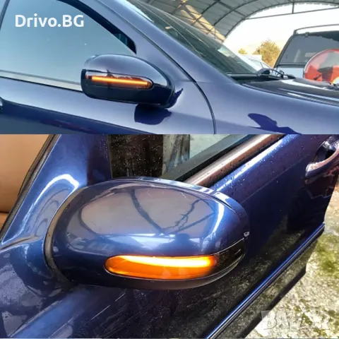 Гаранция! Динамични LED Мигачи за Огледала на Mercedes C-Class W203, снимка 5 - Аксесоари и консумативи - 49541789