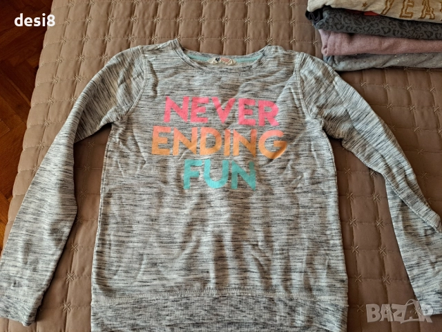 Блузи леко ватирани 6 бр.за момиче, снимка 7 - Детски Блузи и туники - 51870308