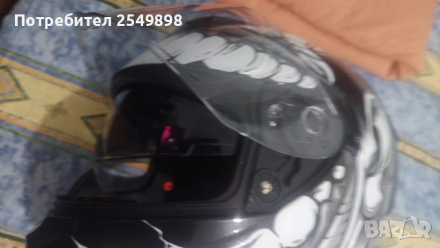 каска за мотор XL, снимка 7 - Спортна екипировка - 52813989