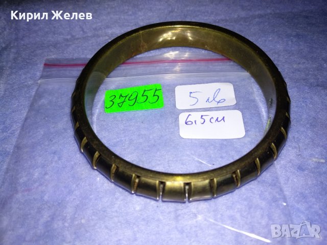 ШАРМАНТНА МЕСИНГОВА ВИНТИДЖ - АРТ ГРИВНА 37955, снимка 3 - Гривни - 40805248